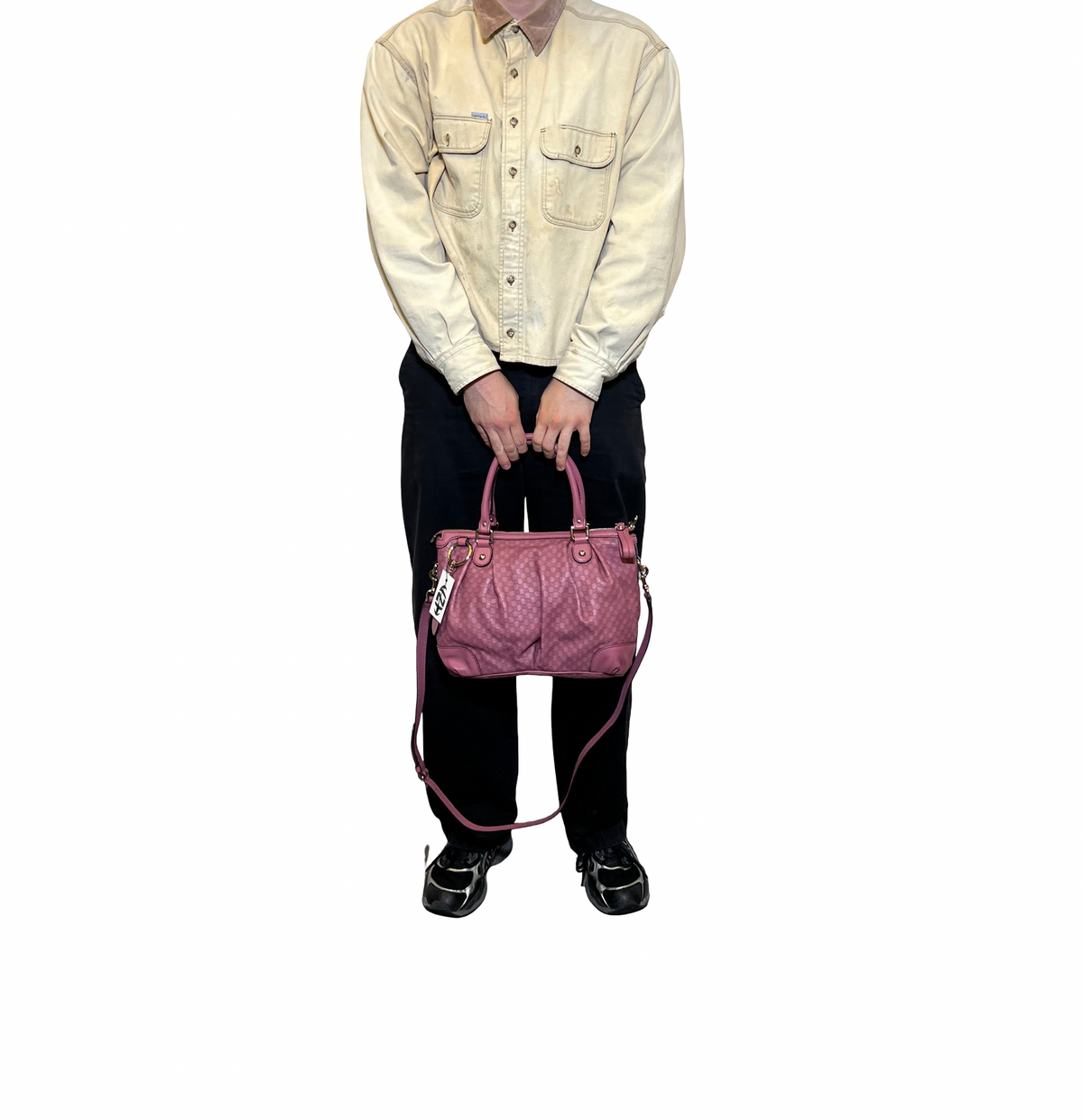 Gucci Leather Monogram 2way Bag
