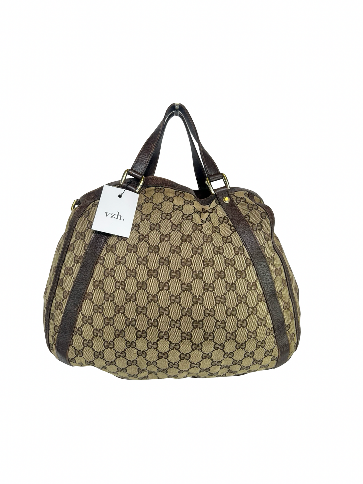 Gucci Canvas Convertible Hobo Bag (disclaimer)