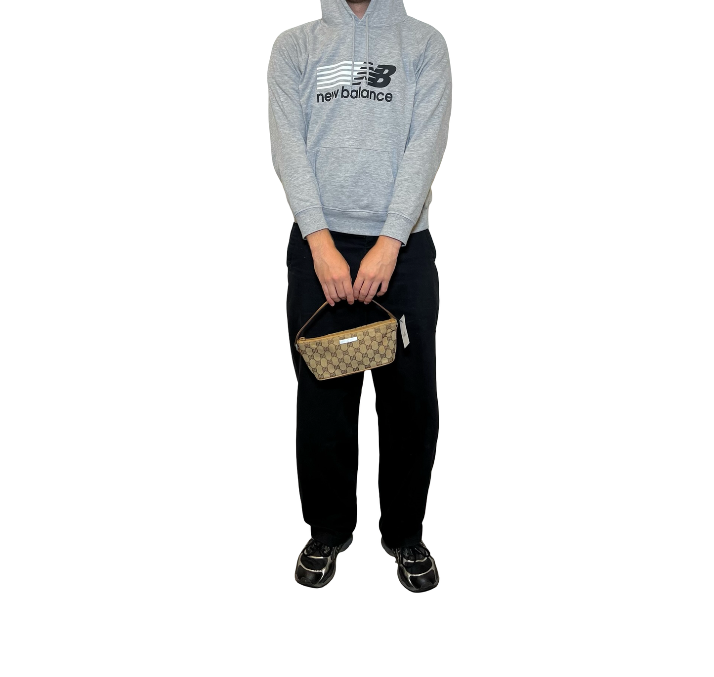 Gucci Canvas Boat Shoulder Bag