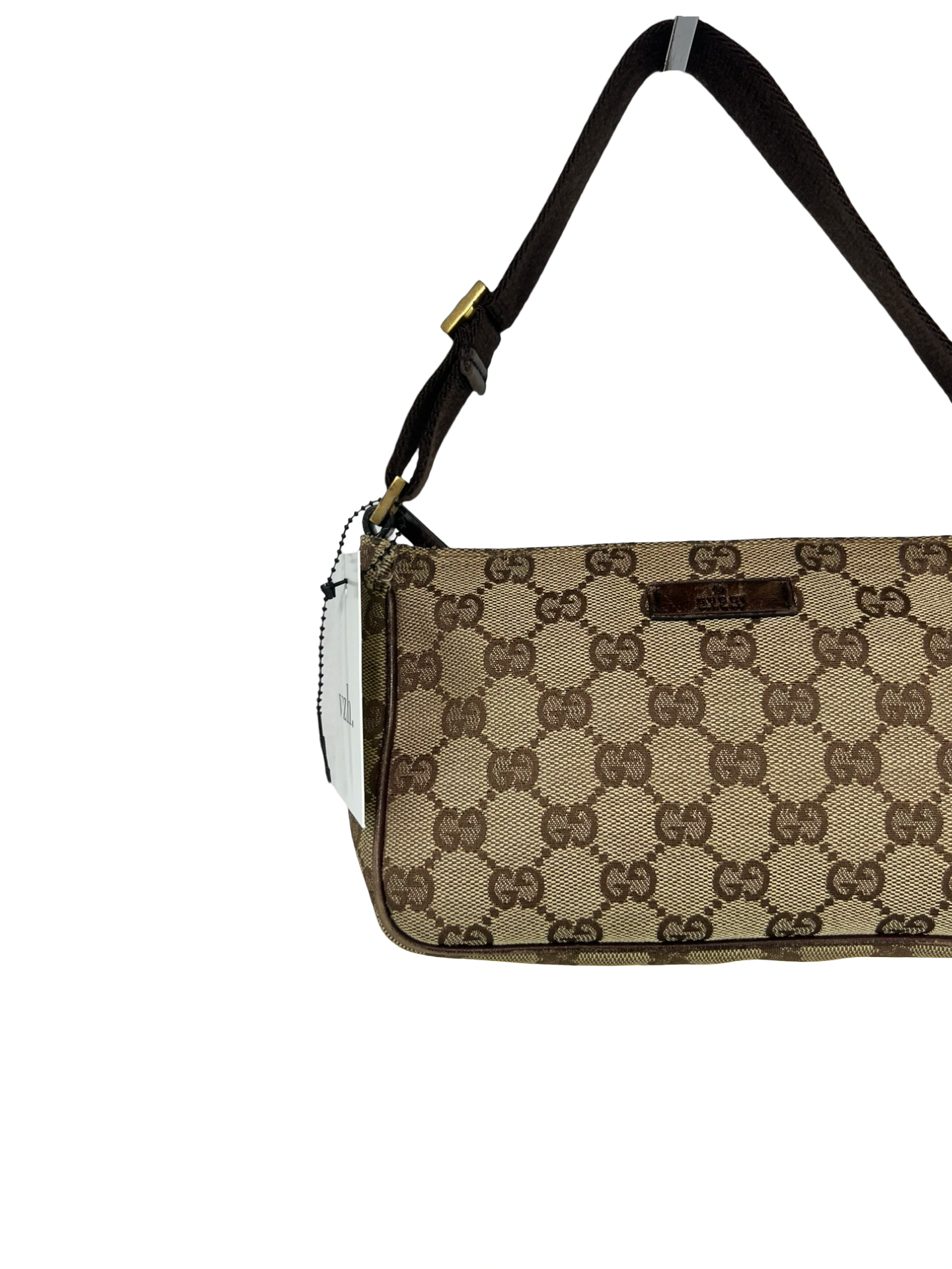 Gucci Canvas Monogram Shoulder Bag