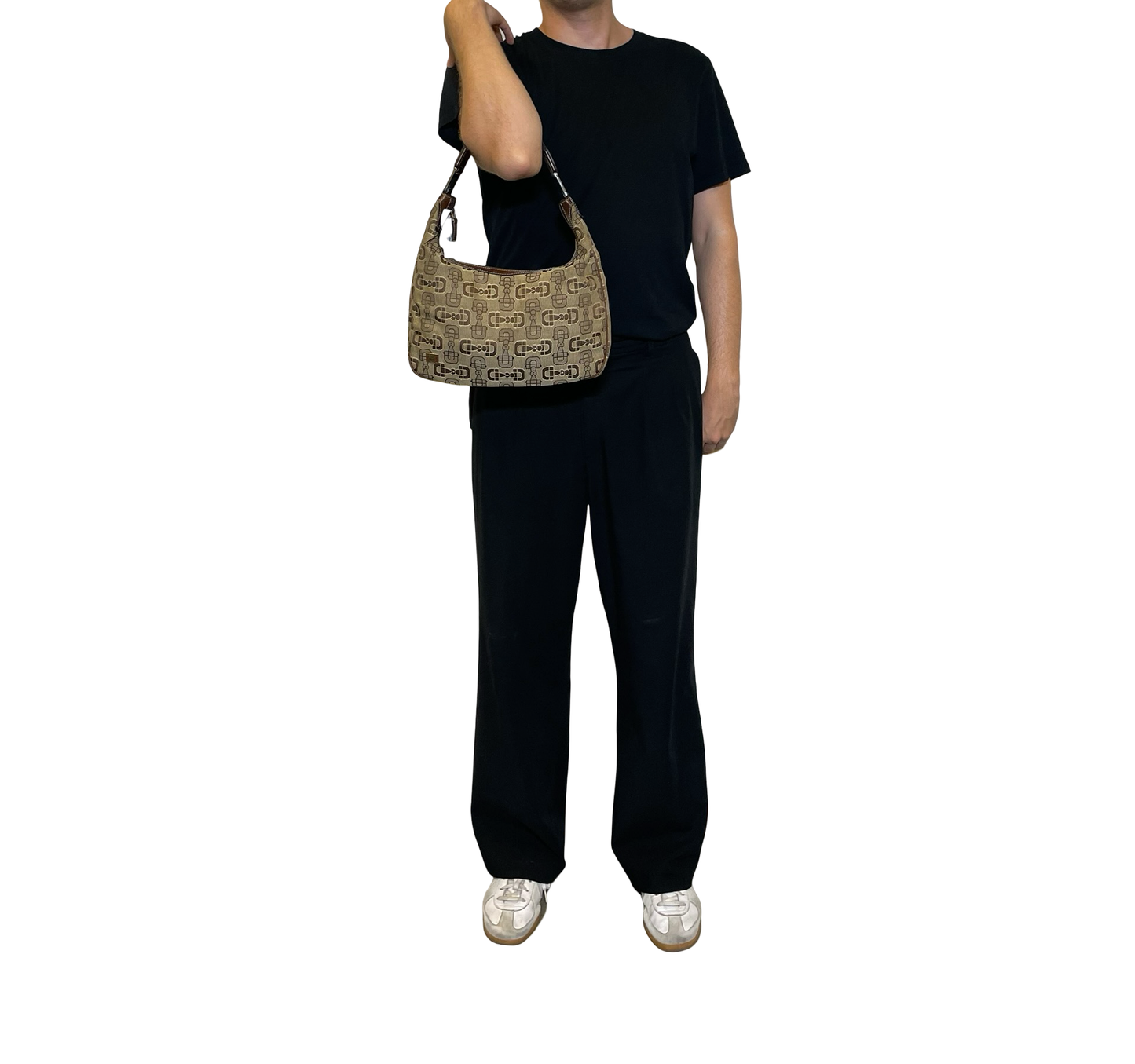 Gucci Canvas Hobo Bag