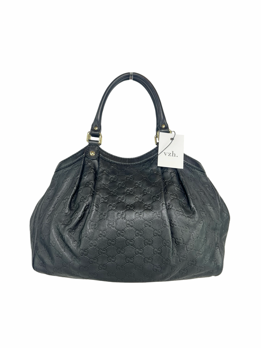 Gucci Leather Sukey Shoulder Bag