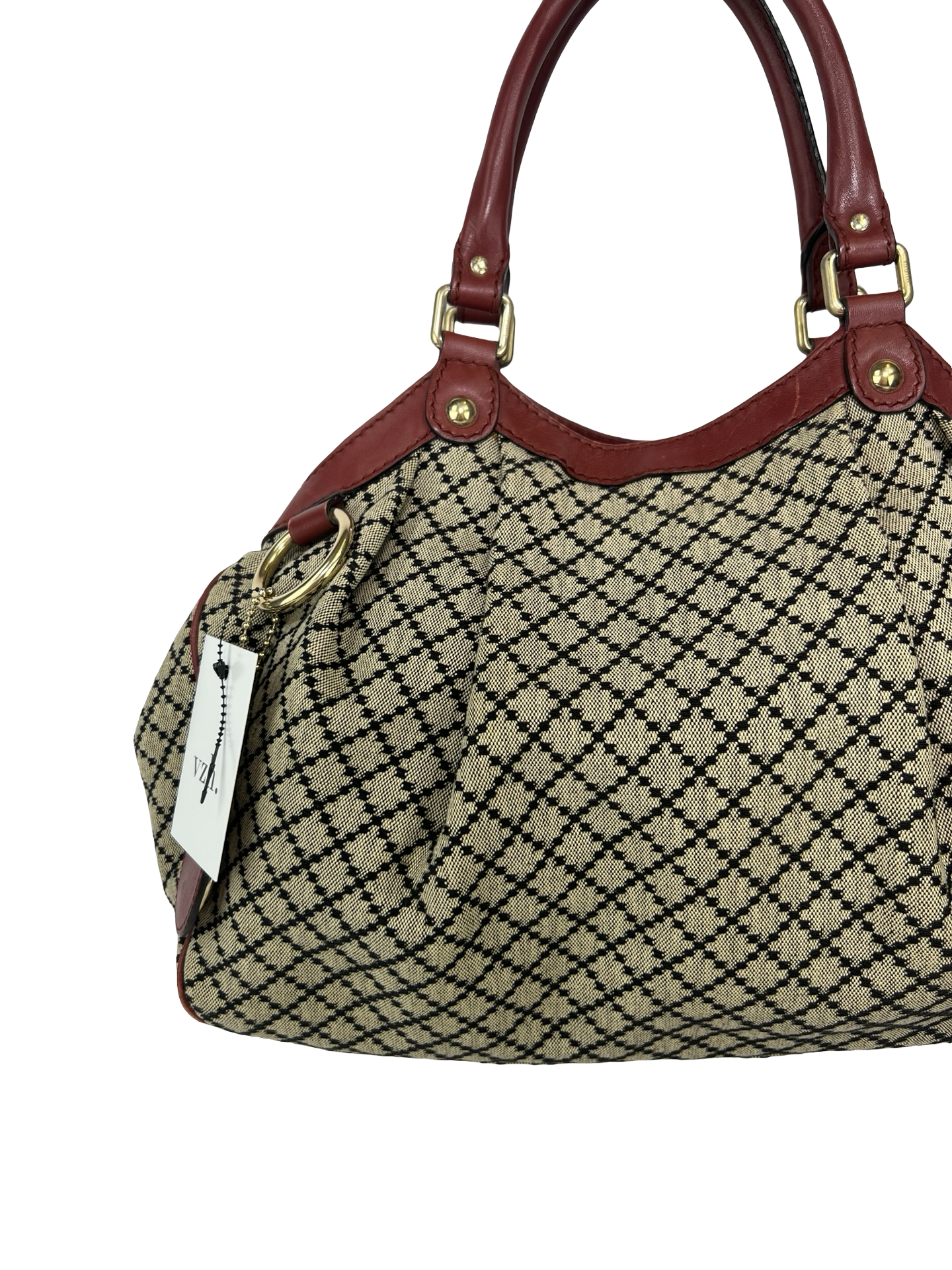 Gucci Sukey Canvas Shoulder Bag