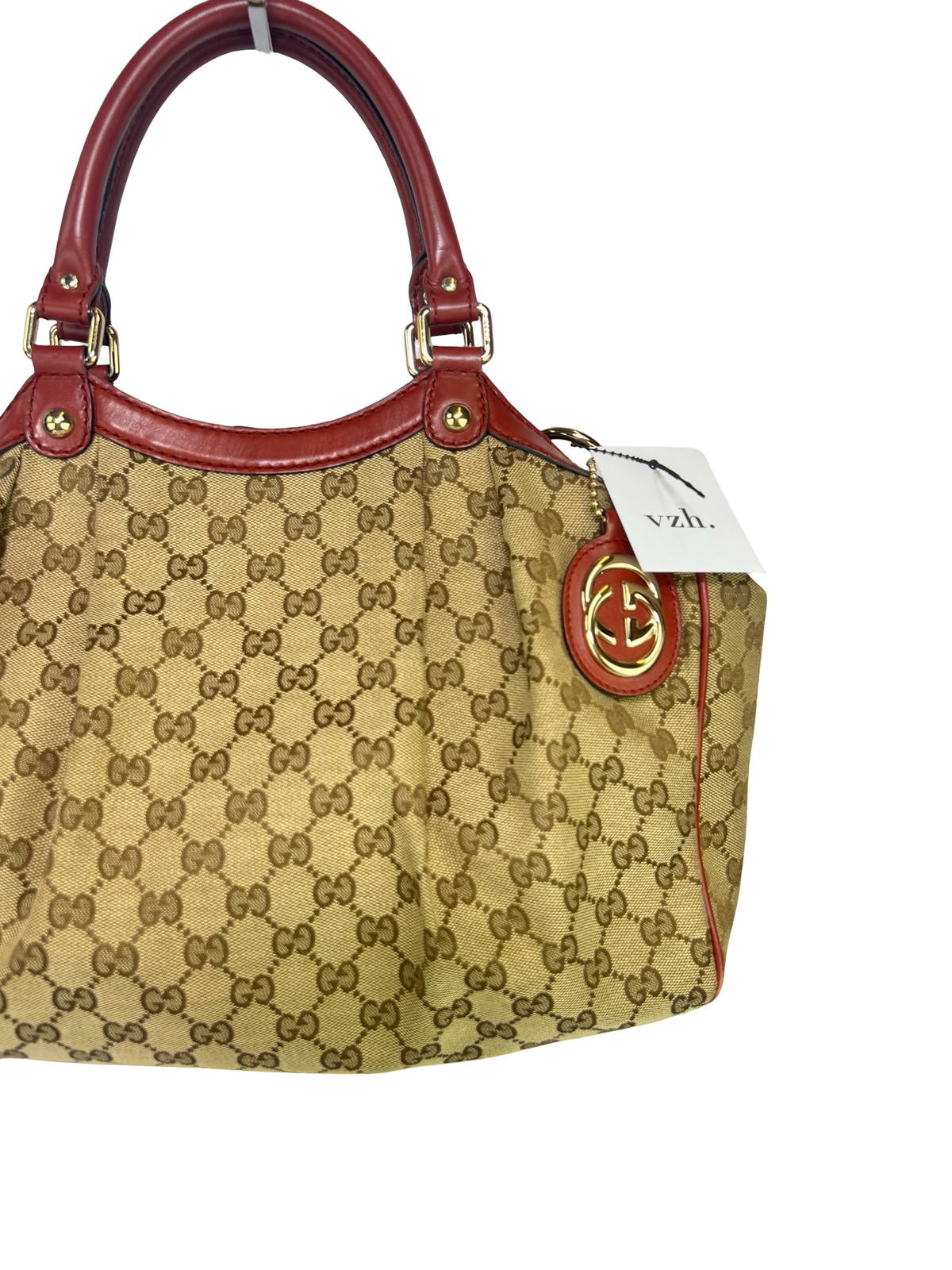 Gucci Sukey Canvas Shoulder Bag