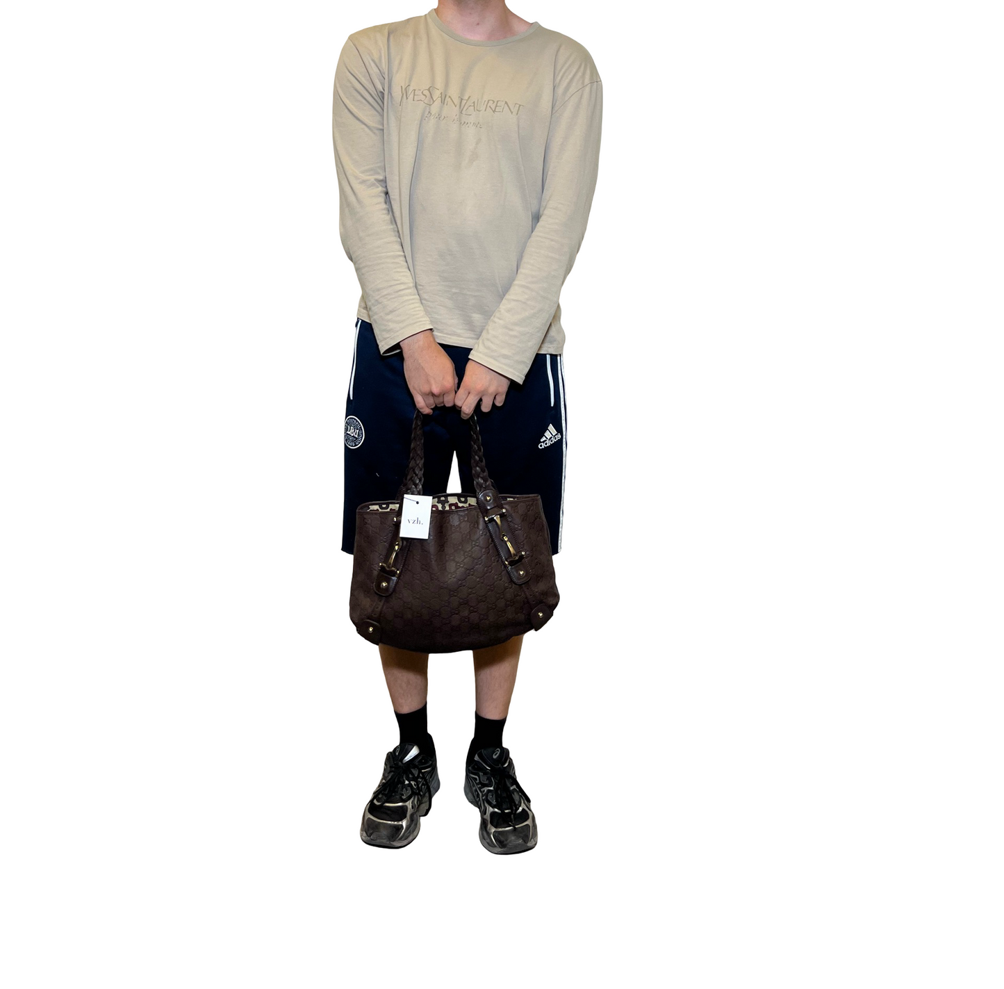 Gucci Pelham Canvas Tote Bag