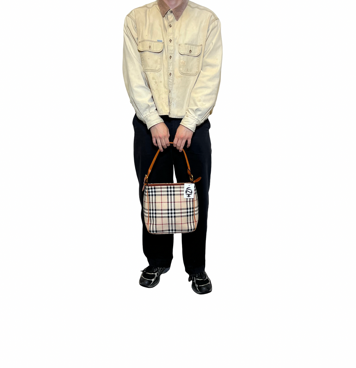 Burberry Nova Check Shoulder Bag