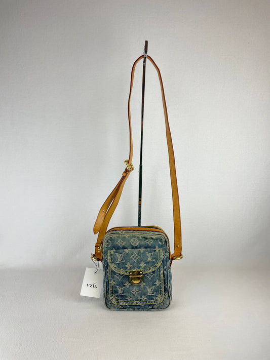 Louis Vuitton Monogram Denim Crossbody Bag