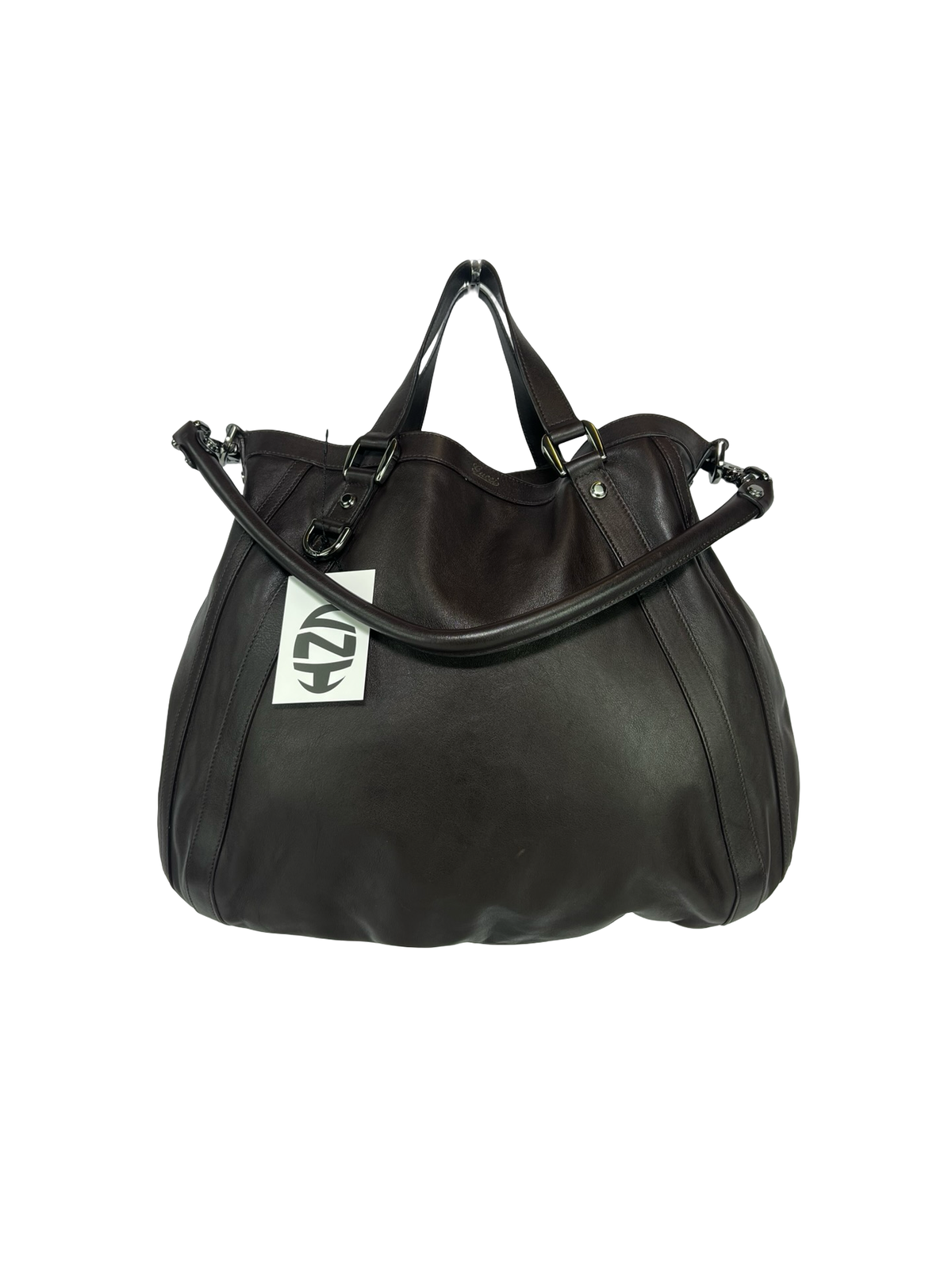 Gucci Leather Convertible Hobo Bag