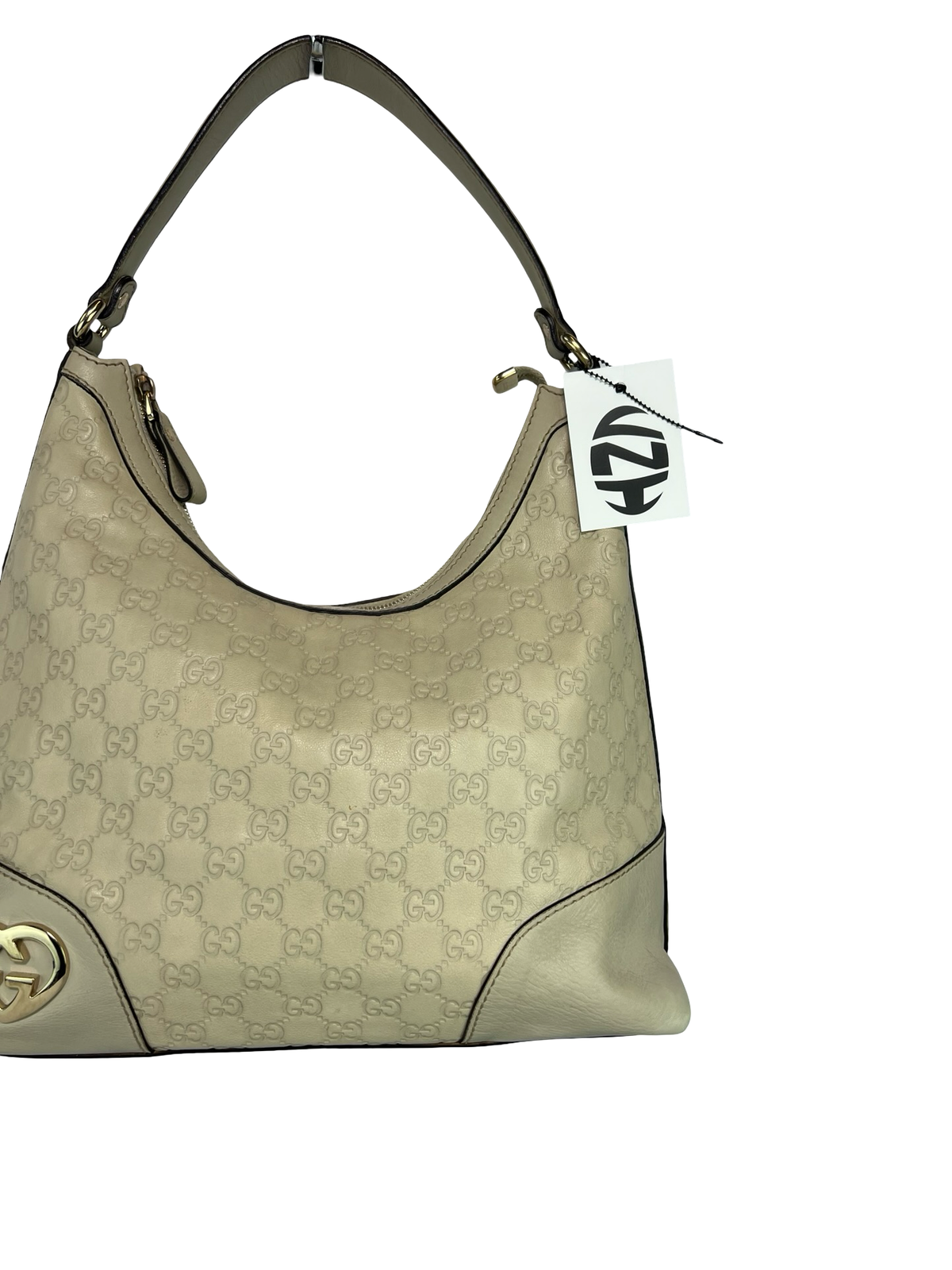 Gucci Leather Heart Hobo Bag