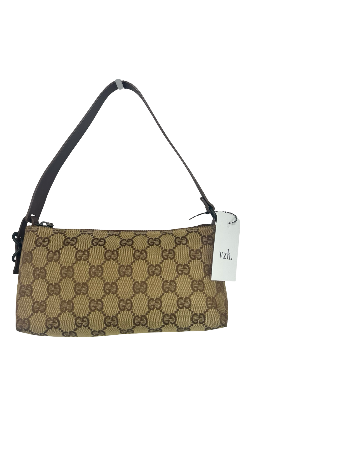 Gucci Canvas Monogram Shoulder Bag