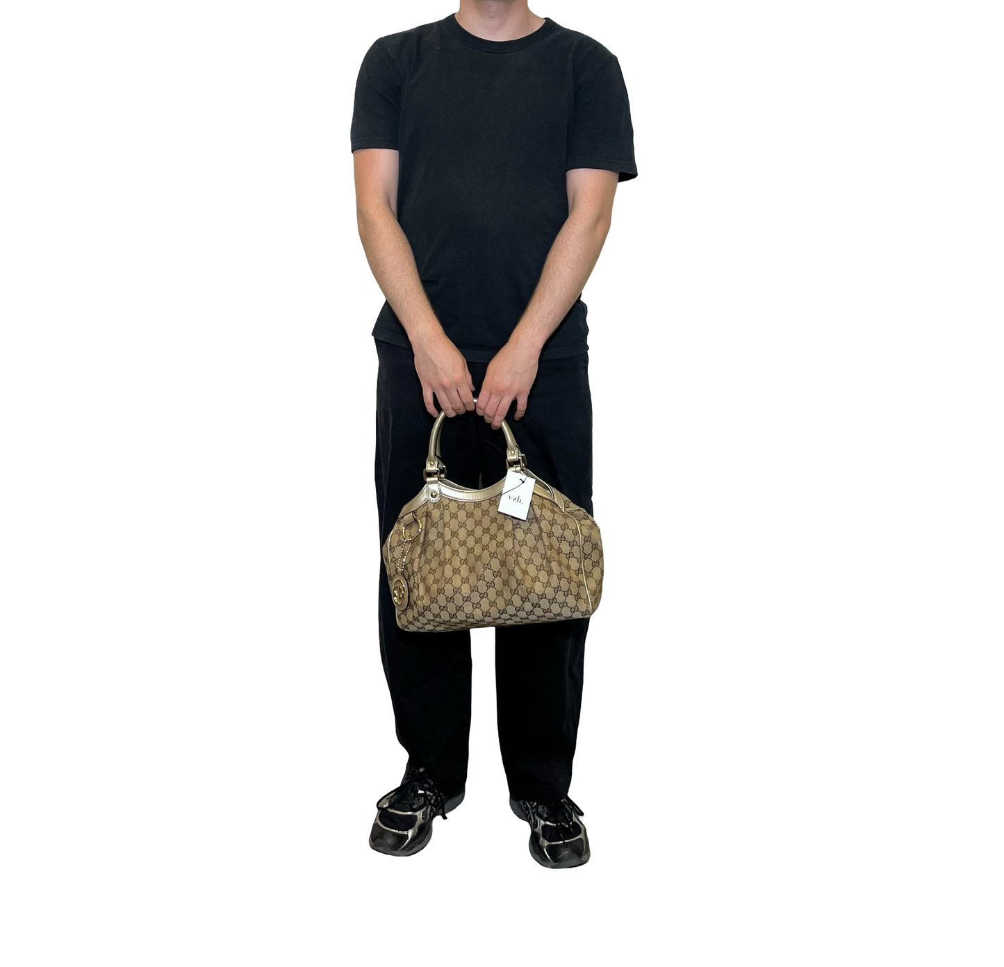 Gucci Sukey Canvas Shoulder Bag