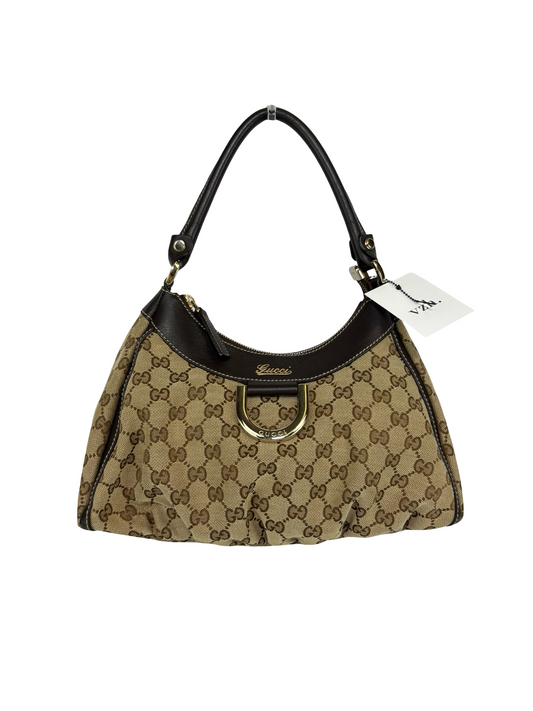 Gucci Canvas Guccissima Shoulder Bag