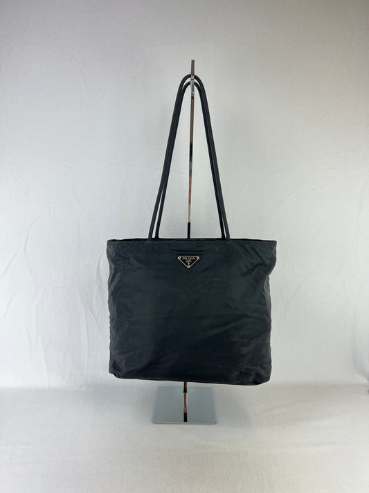 Prada Vintage Nylon Tote Bag