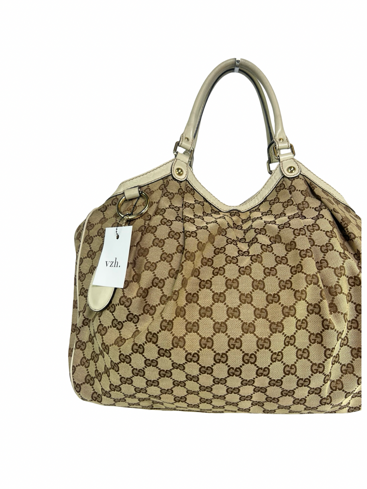 Gucci Big Sukey Canvas Shoulder Bag