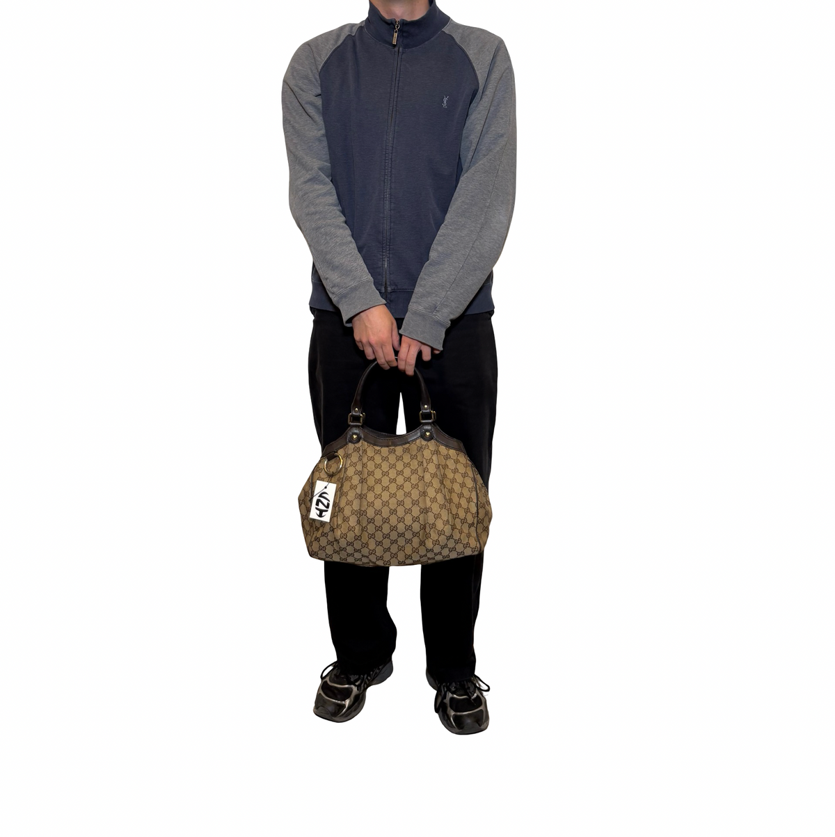 Gucci Sukey Canvas Shoulder Bag