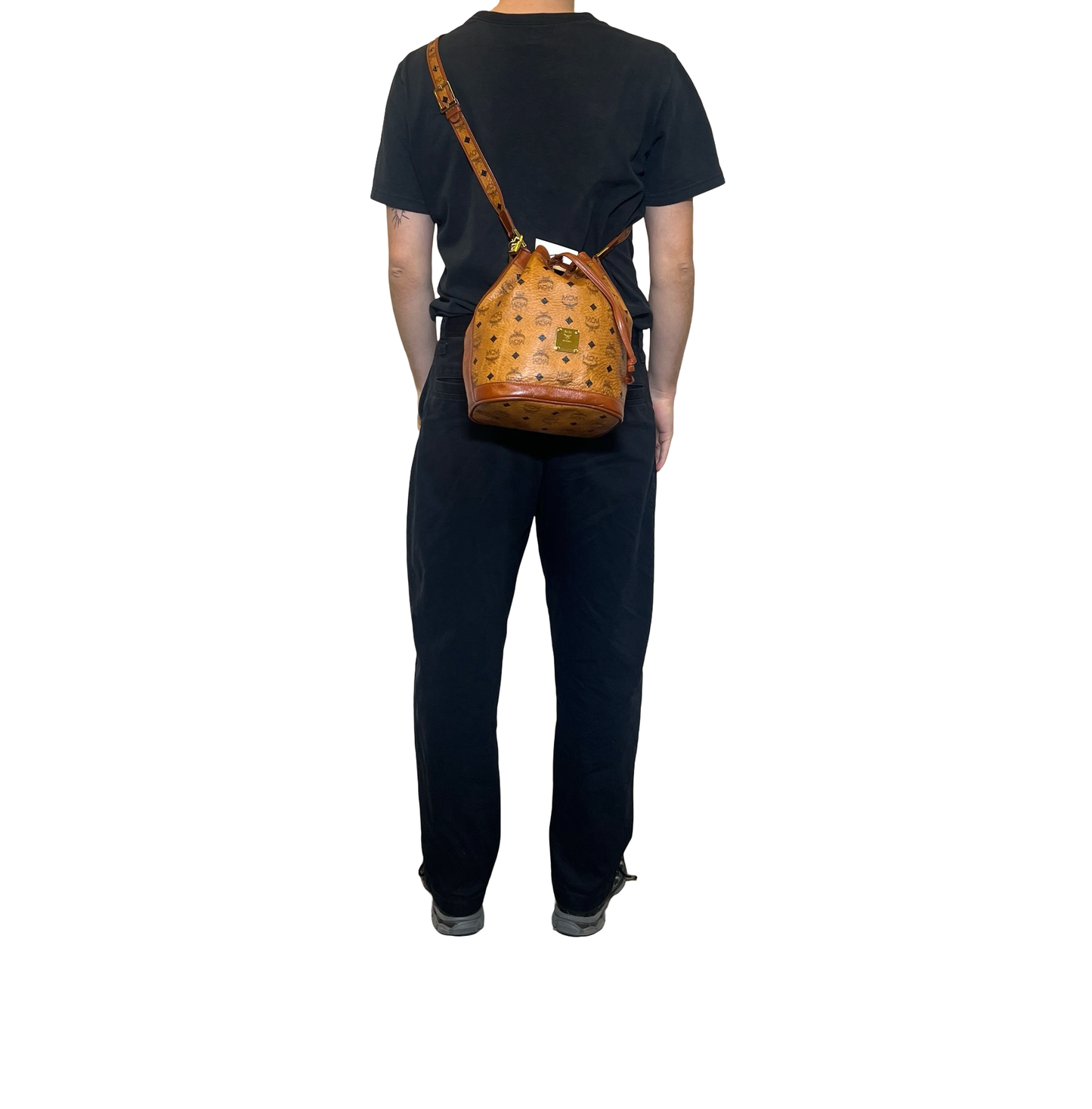 MCM Visetos Heritage Drawstring