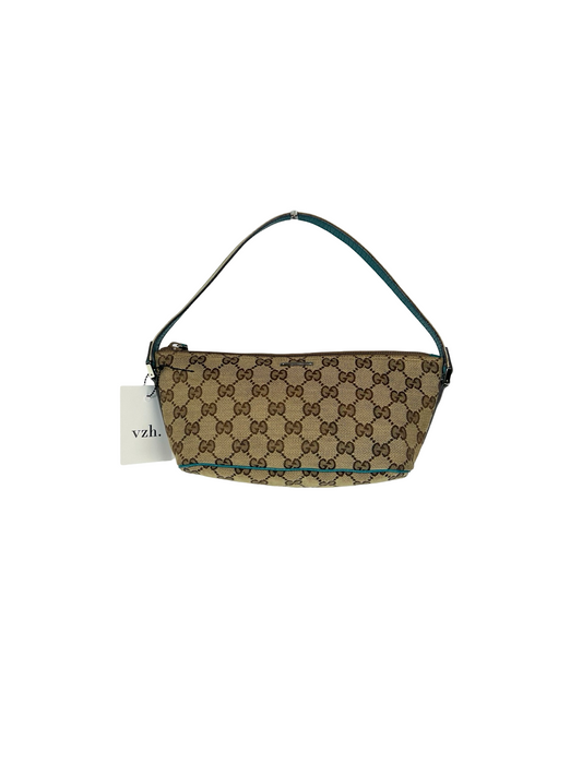 Gucci Canvas Boat Shoulder Bag