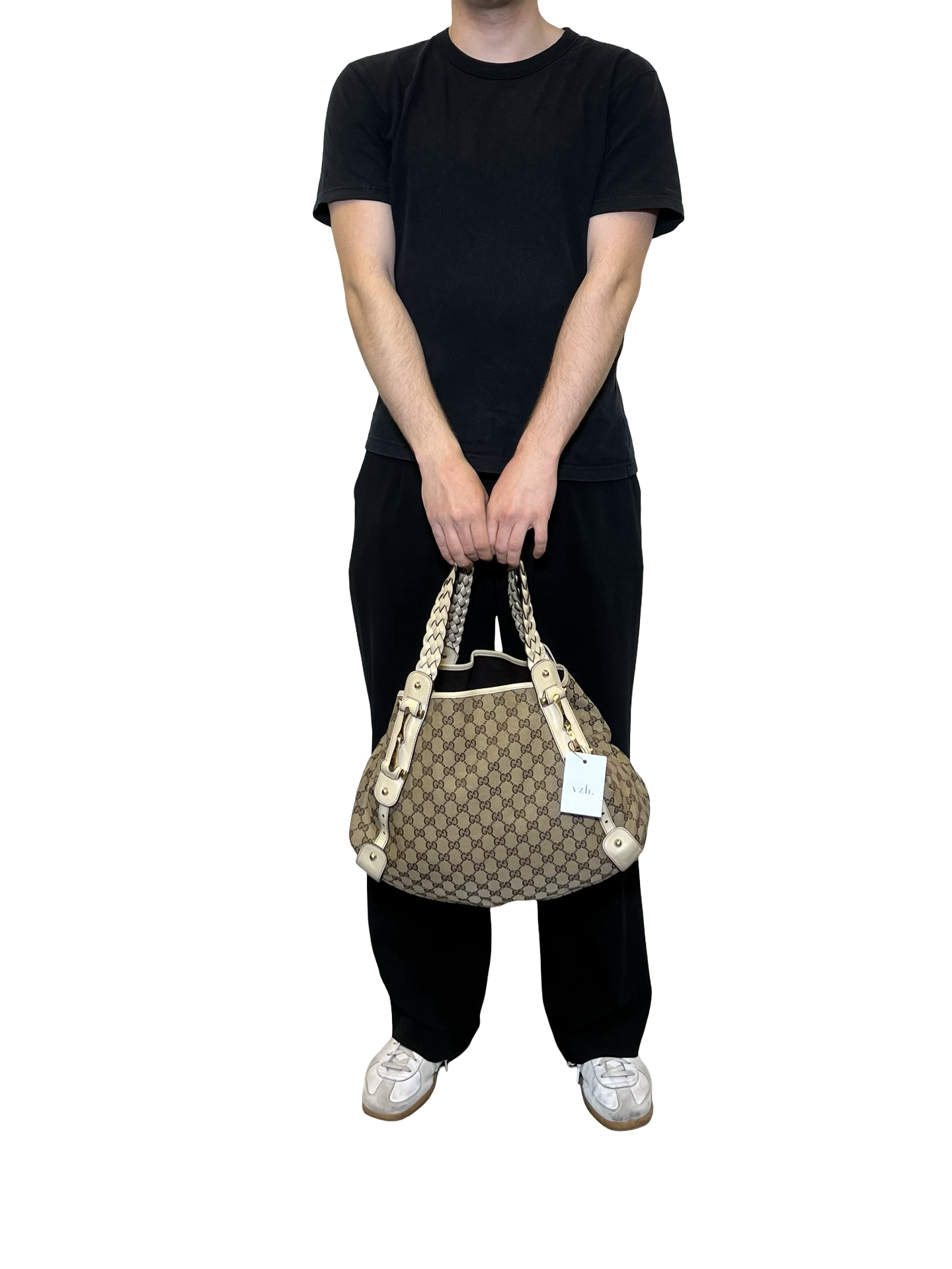 Gucci Pelham Canvas Tote Bag