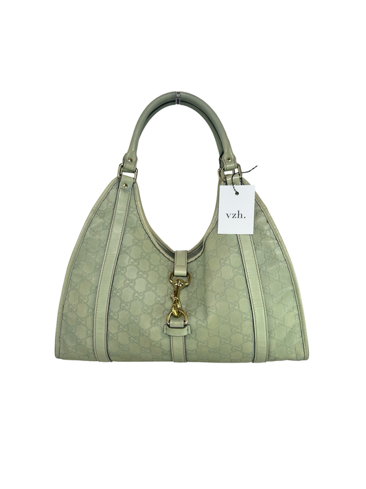 Gucci Monogram Jackie Shoulder Bag