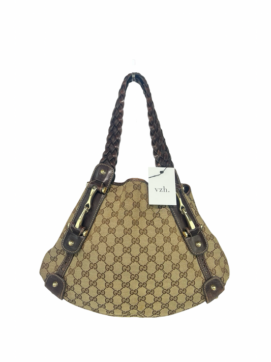 Gucci Pelham Canvas Tote Bag