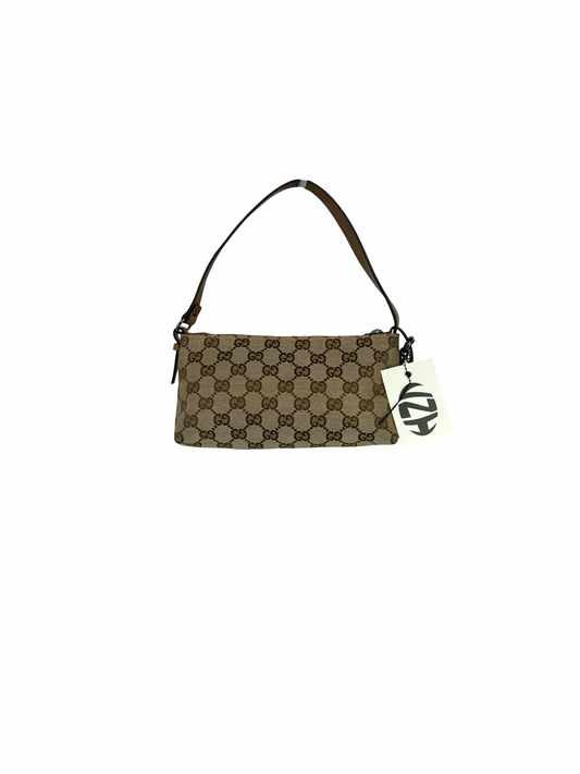 Gucci Canvas Pouch Shoulder Bag