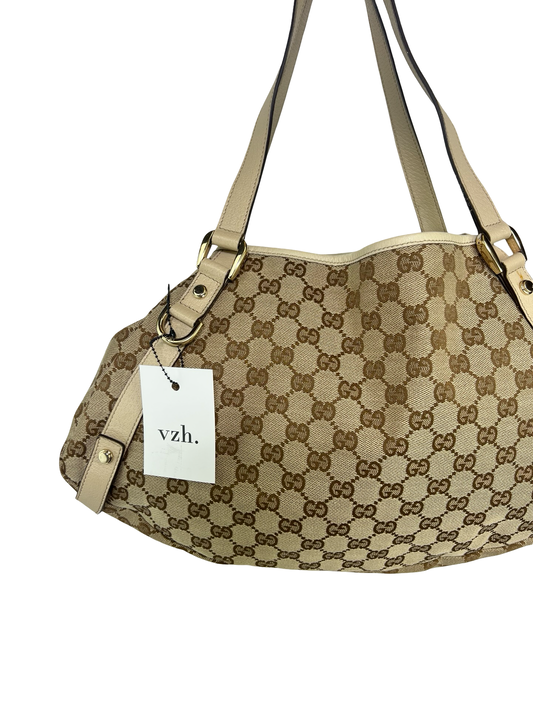 Gucci Abbey Canvas Shopper