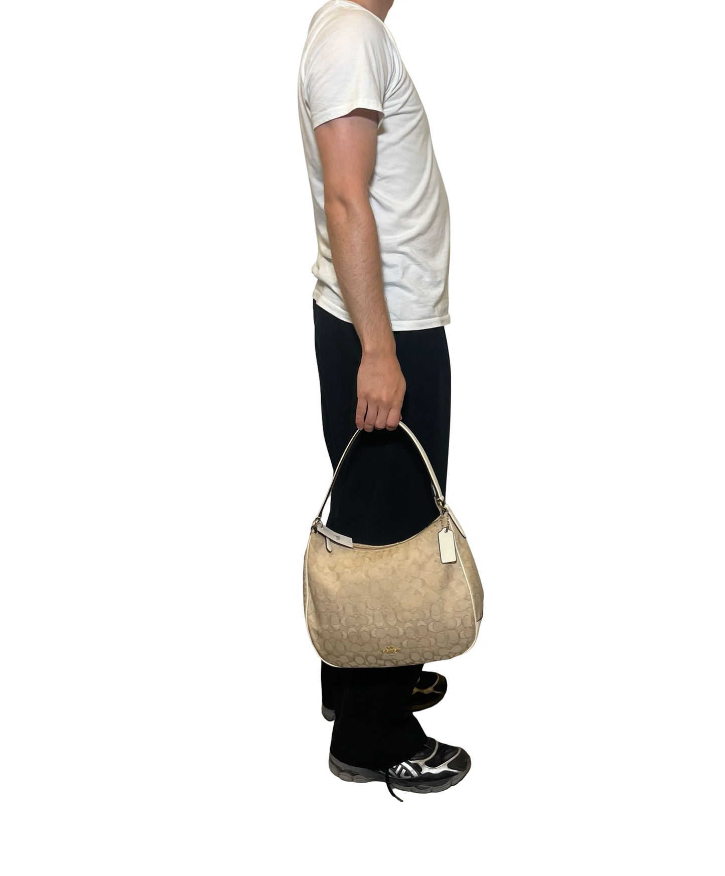 Coach Monogram Shoulder Bag