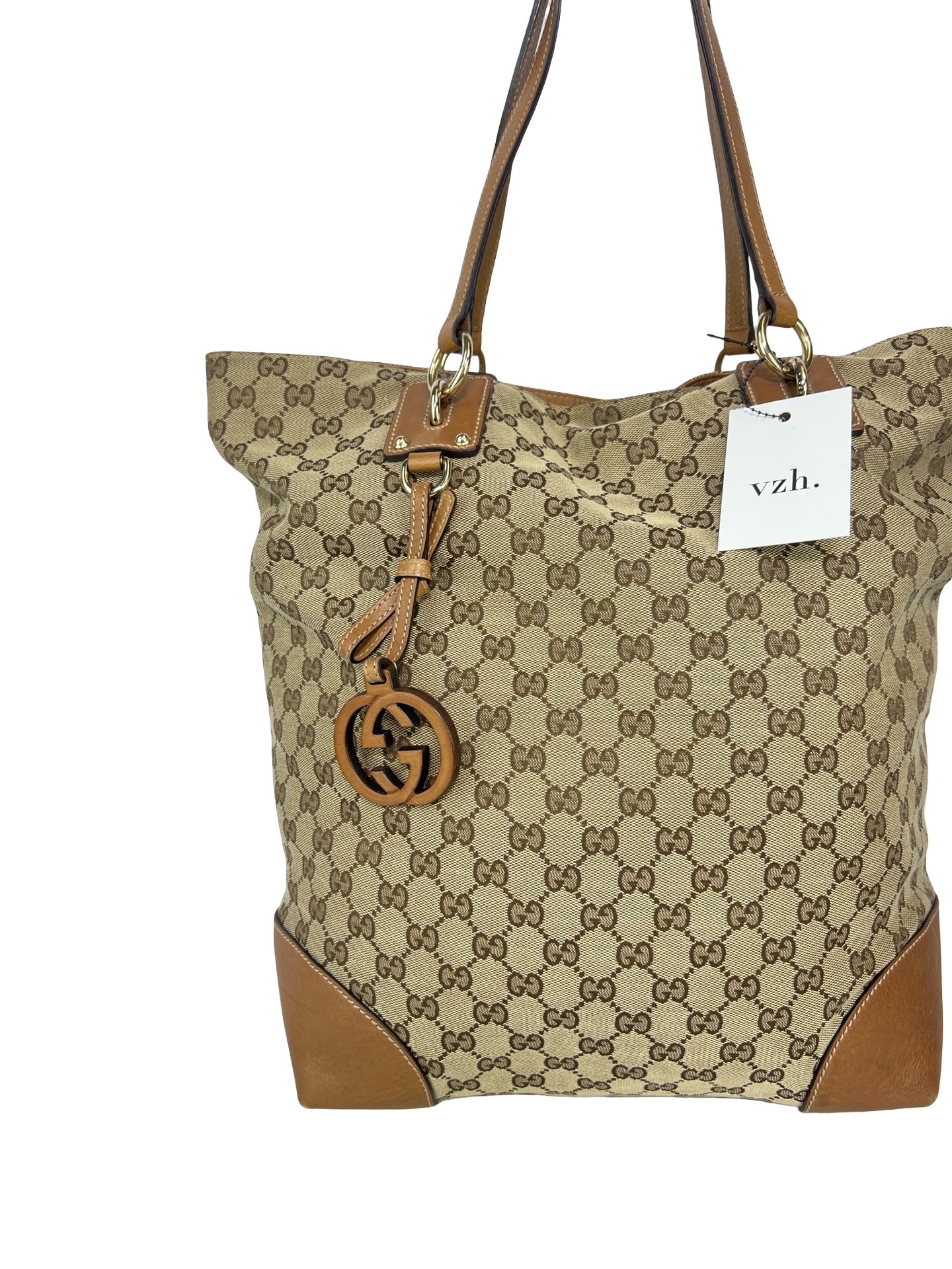 Gucci Large GG Canvas Tote Bag