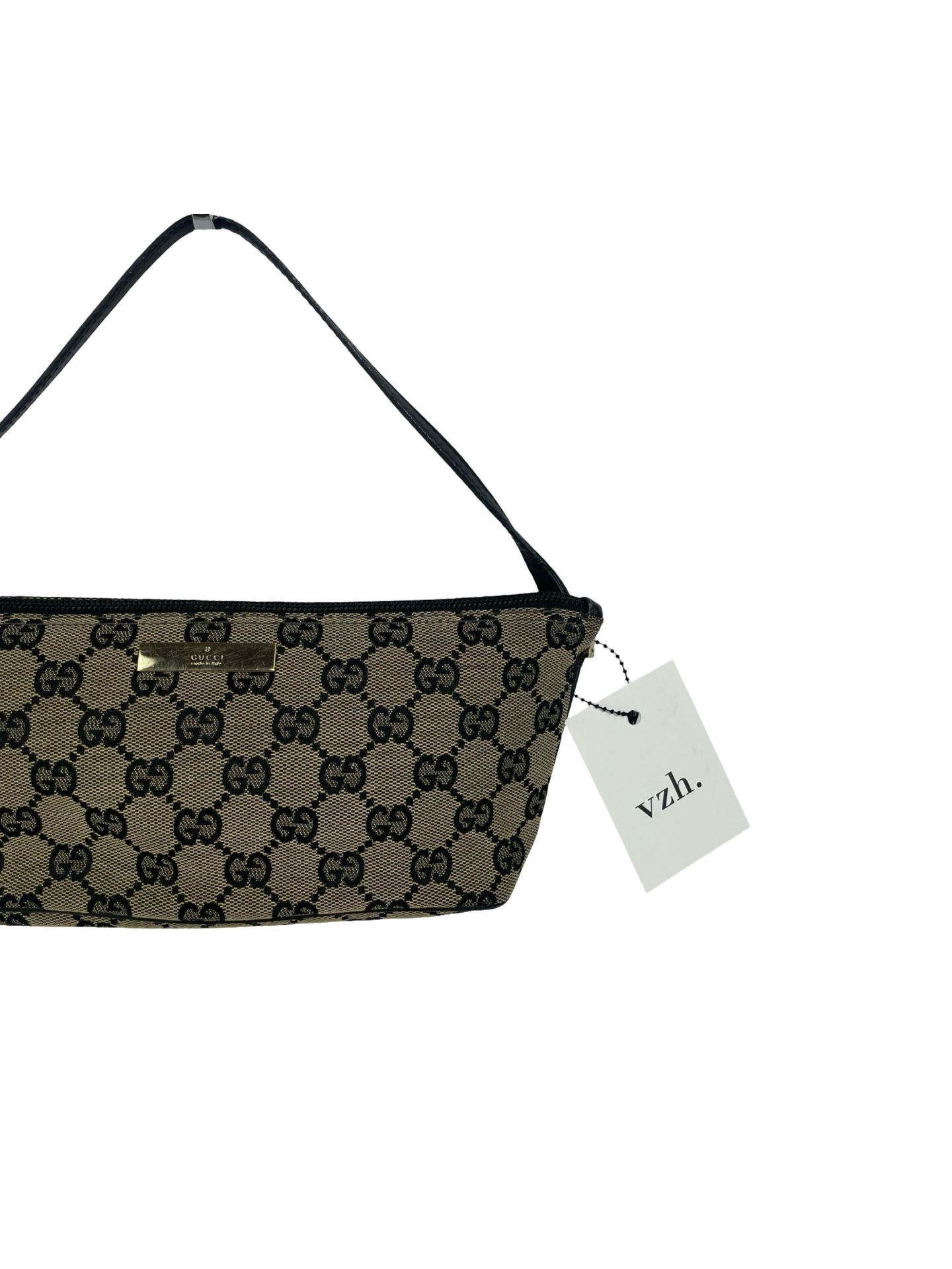 Gucci Canvas Boat Shoulder Bag