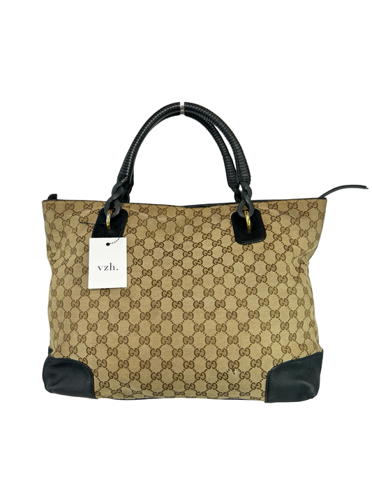 Gucci Canvas Monogram Shopper