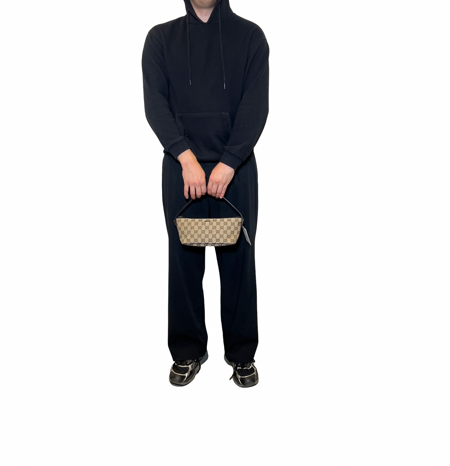 Gucci Canvas Boat Shoulder Bag