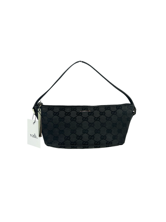 Gucci Canvas Boat Shoulder Bag