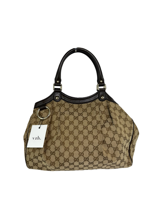 Gucci Sukey Canvas Shoulder Bag