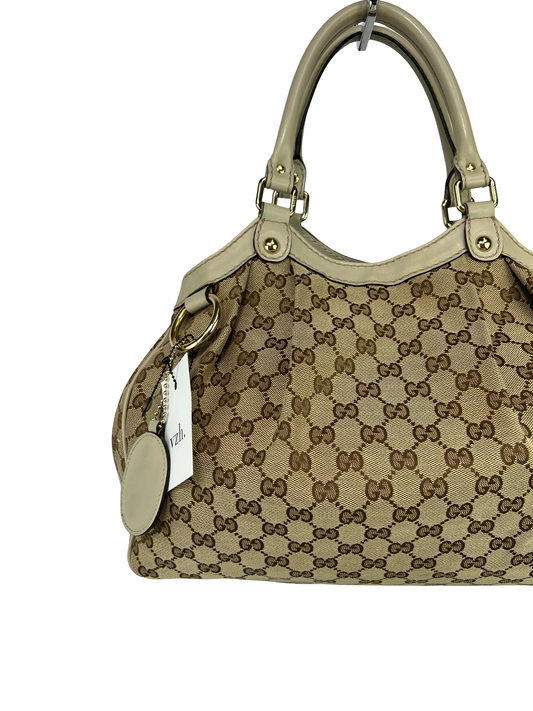 Gucci Sukey Canvas Shoulder Bag