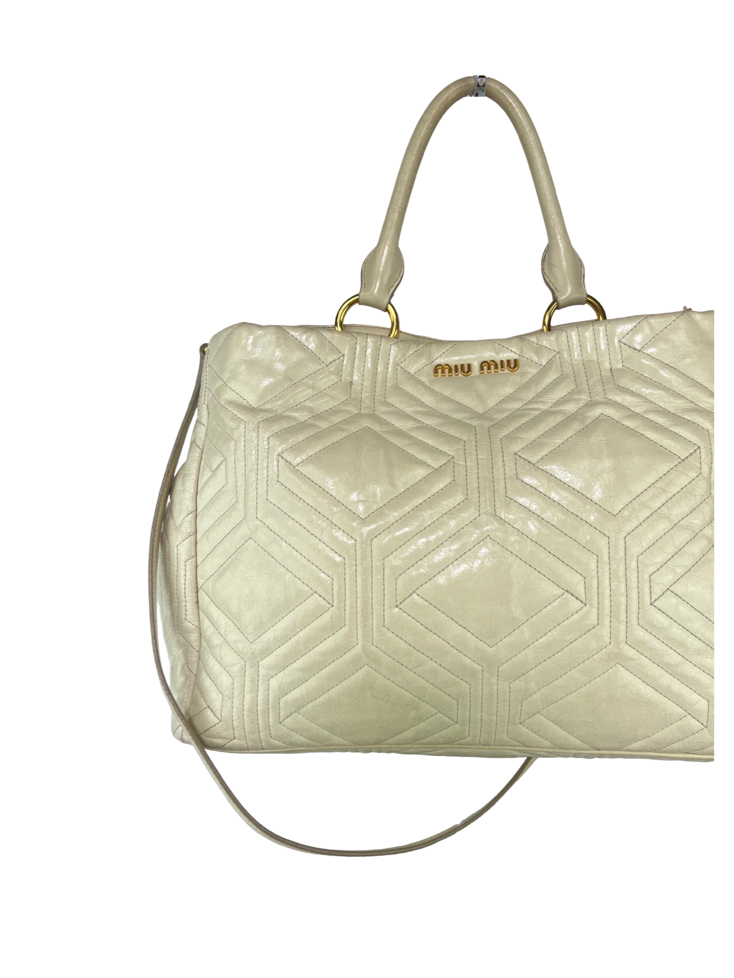 Miu Miu Leather Crossbody Bag