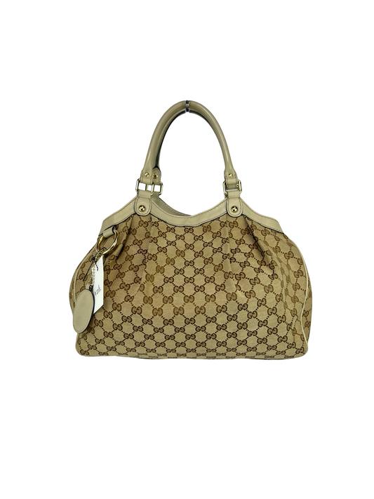 Gucci Sukey Canvas Shoulder Bag