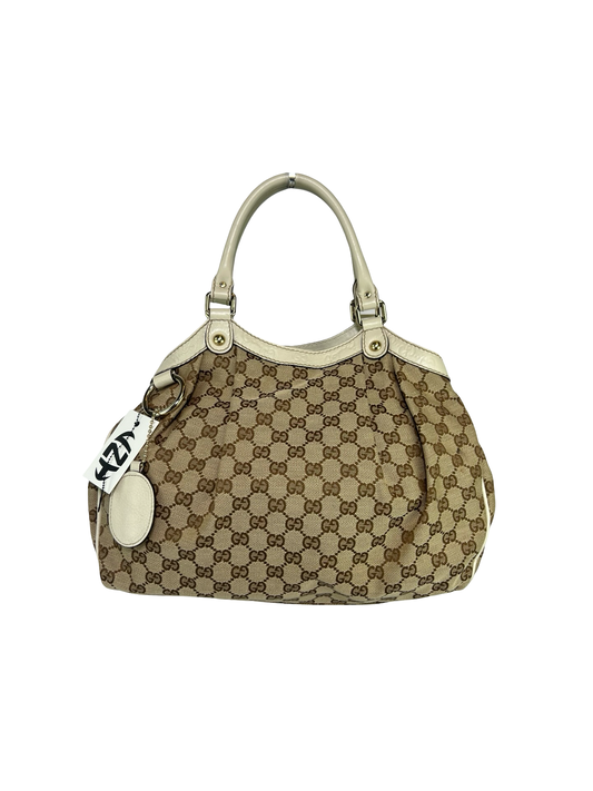 Gucci Sukey Canvas Shoulder Bag