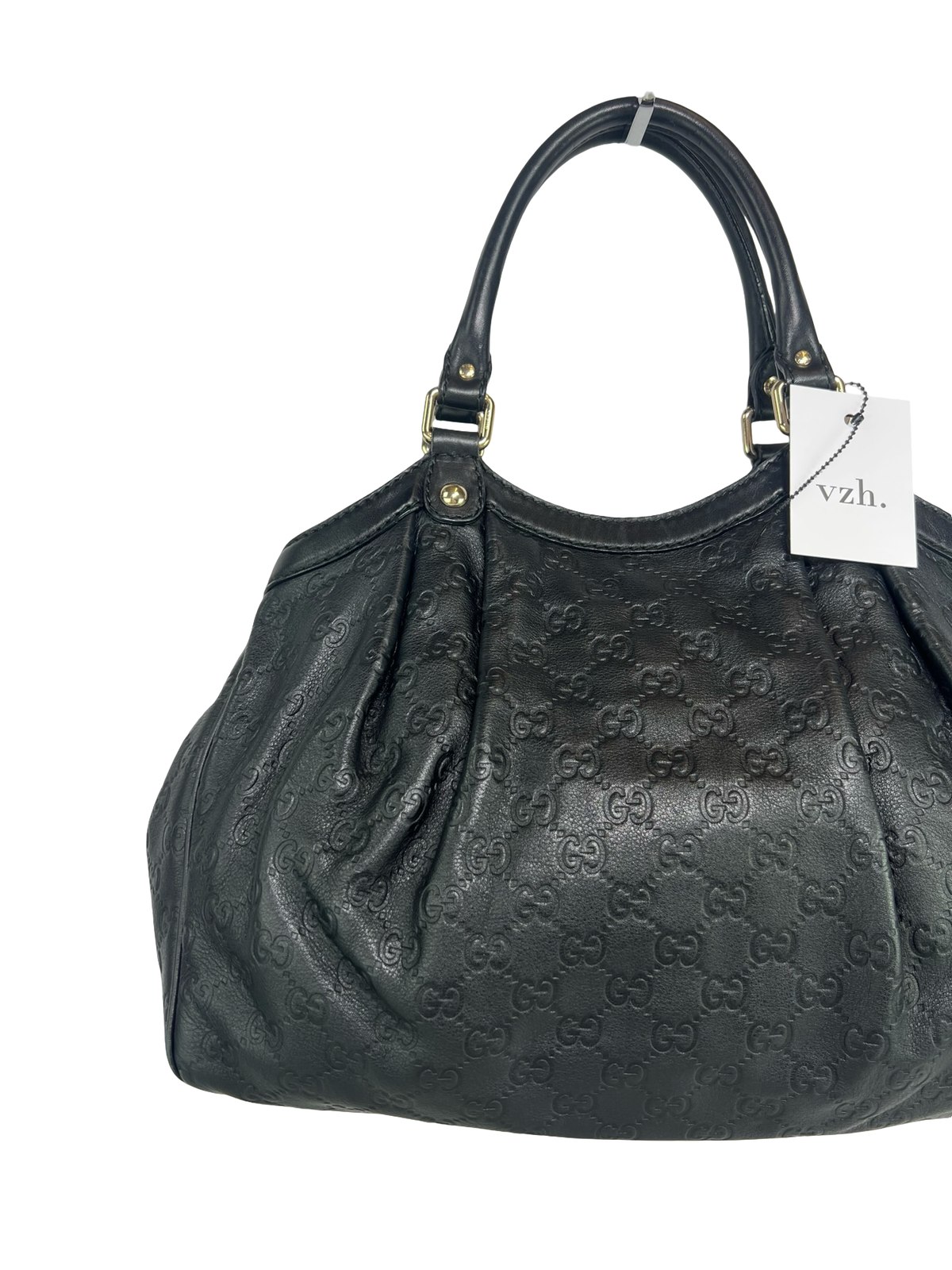 Gucci Leather Sukey Shoulder Bag