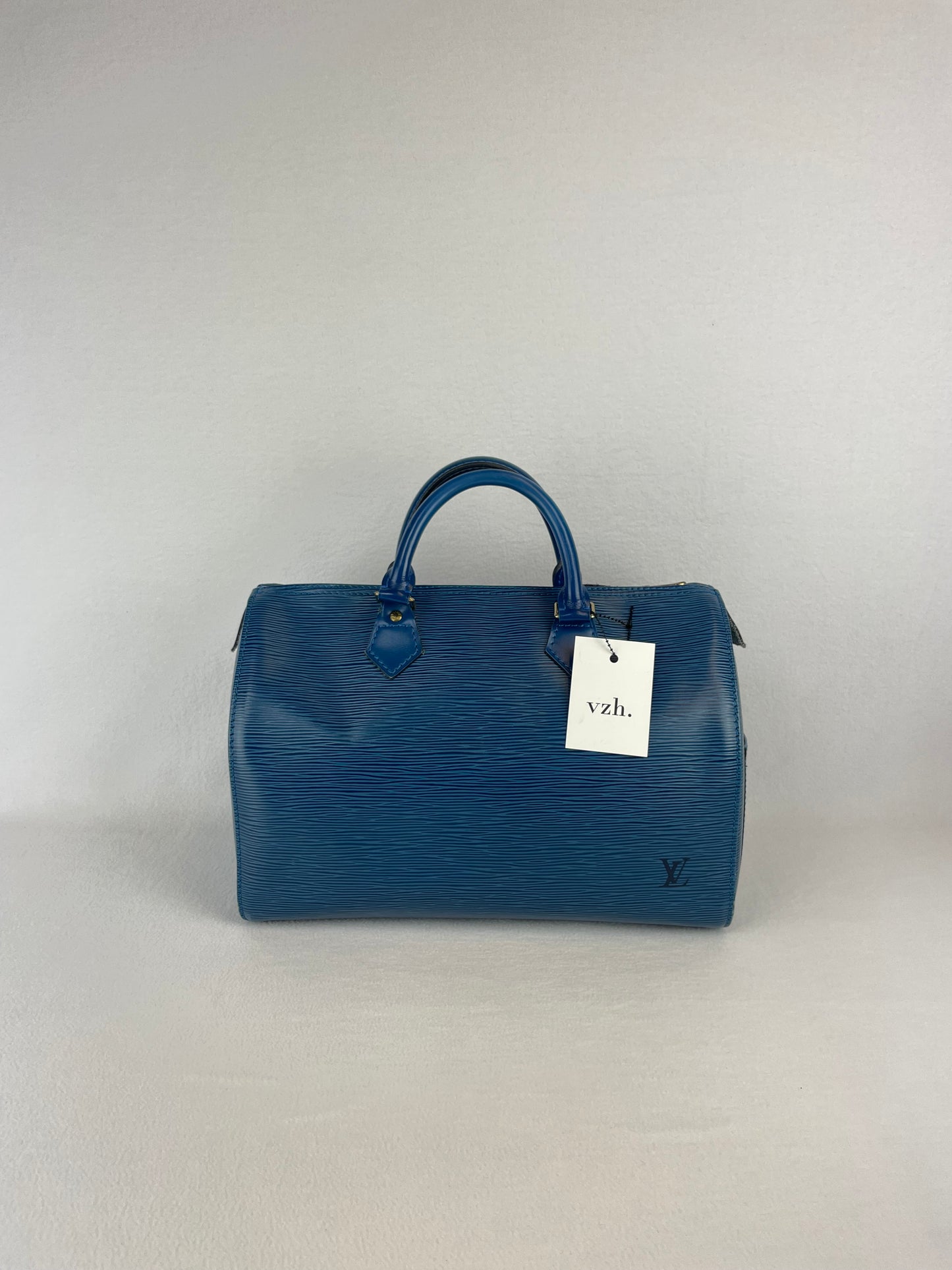 Louis Vuitton Speedy 30 Epi Blue