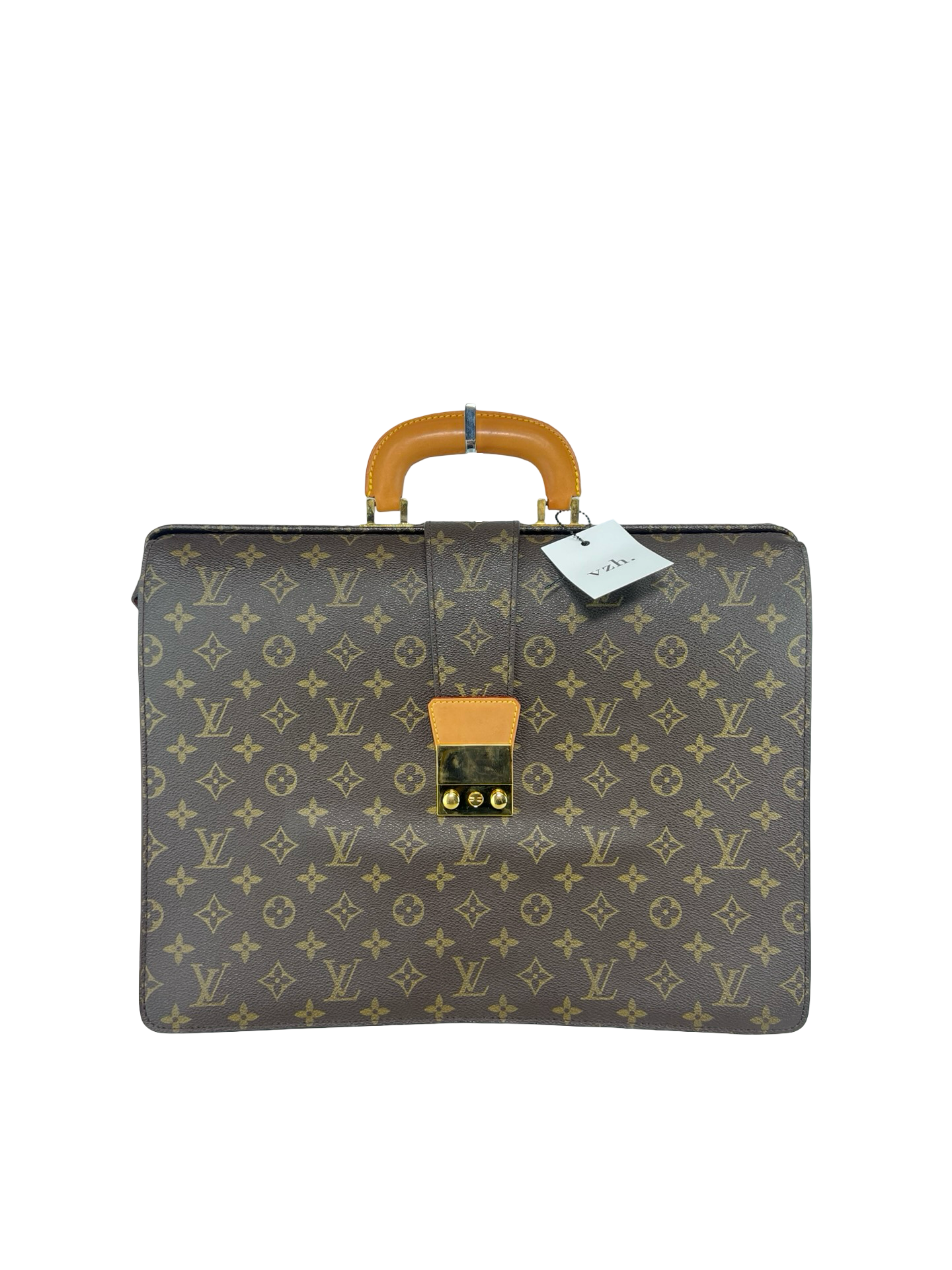 Louis Vuitton Serviette Fermoir Hand Bag