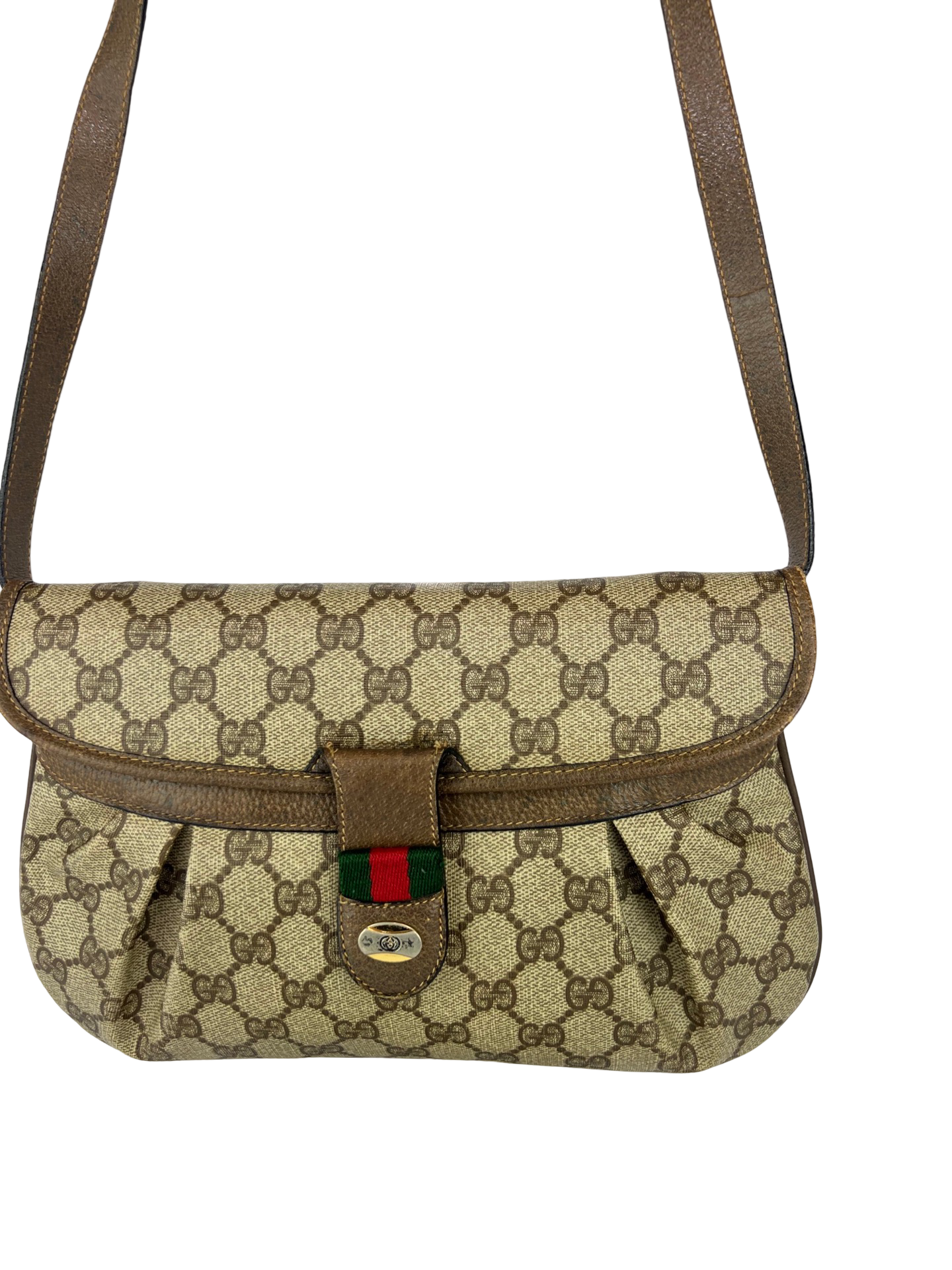 Gucci Canvas Crossbody Bag