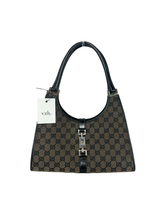 Gucci Monogram Jackie Shoulder Bag