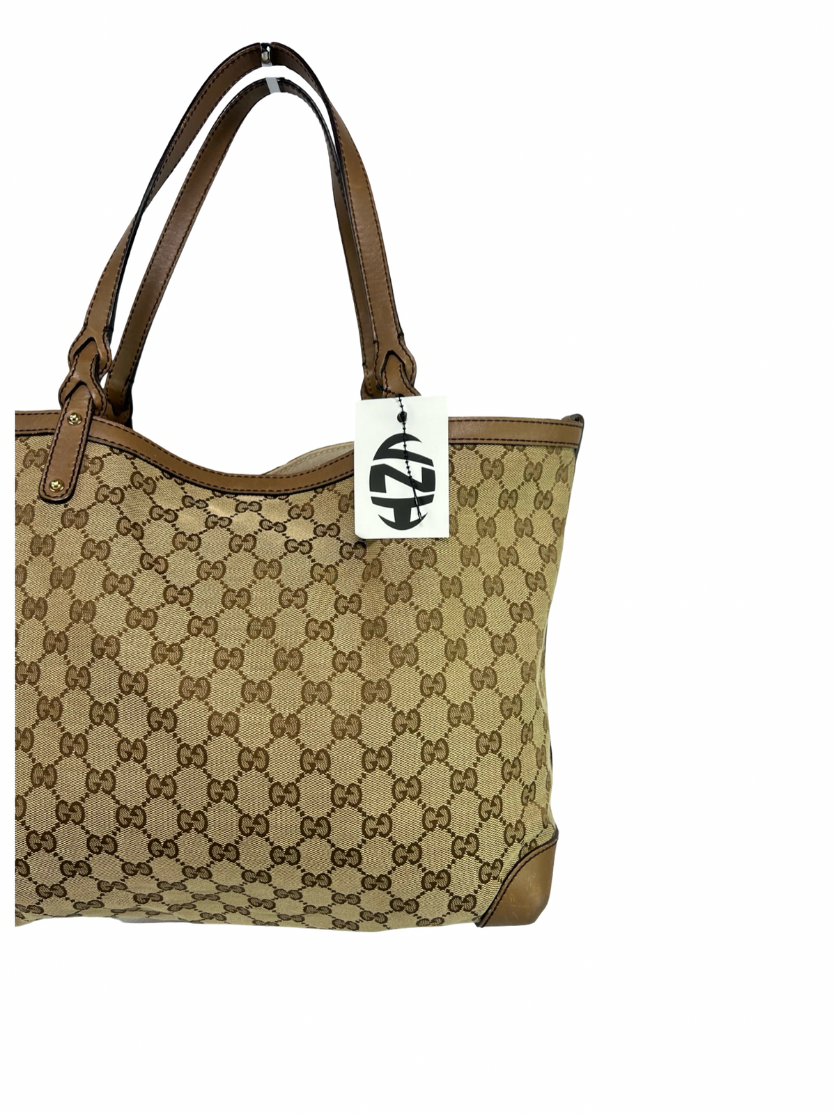 Gucci Canvas Monogram Tote Bag