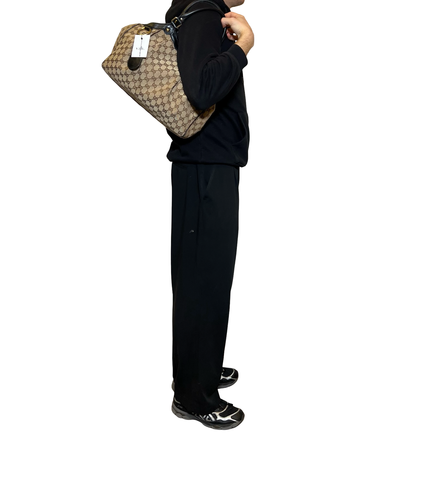 Gucci Sukey Canvas Shoulder Bag