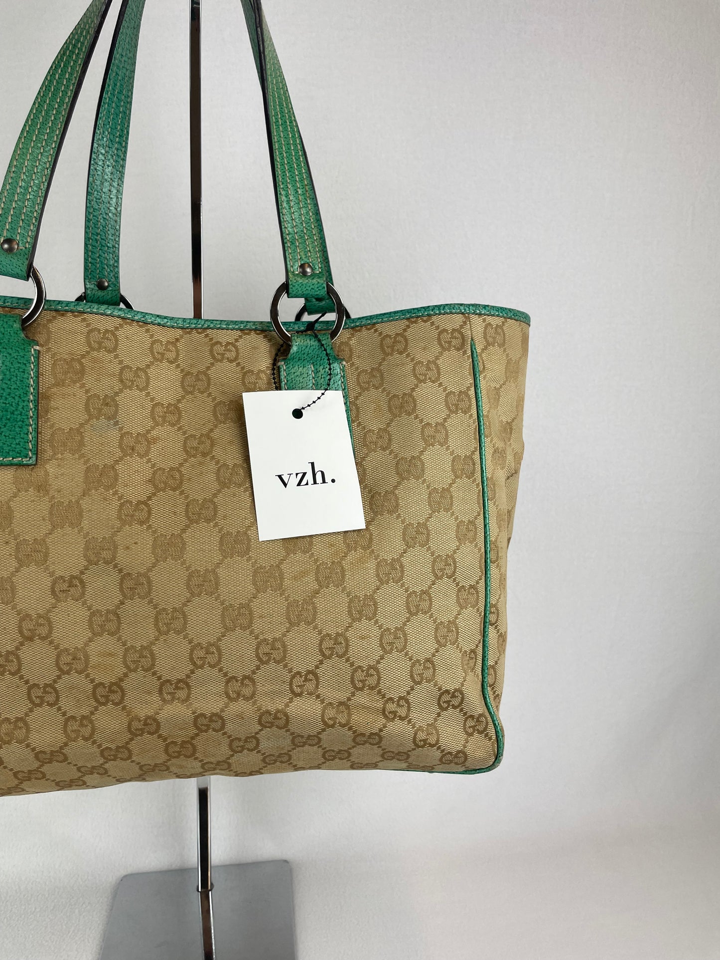 Gucci Vintage Canvas Shopper