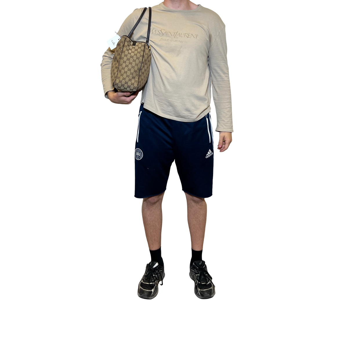 Gucci Canvas Twins Tote Bag