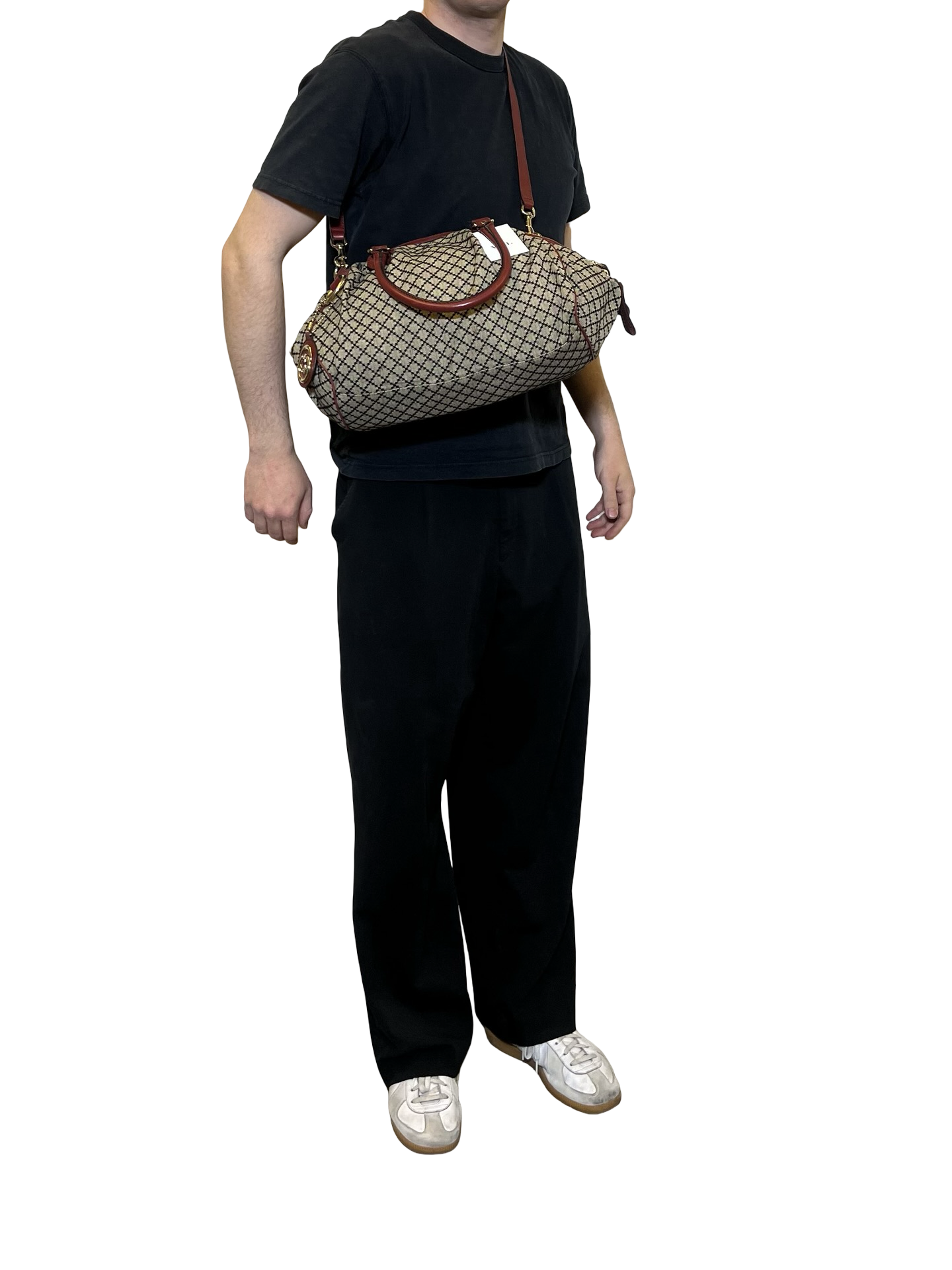 Gucci Canvas Monogram 2way Bag (disclaimer)