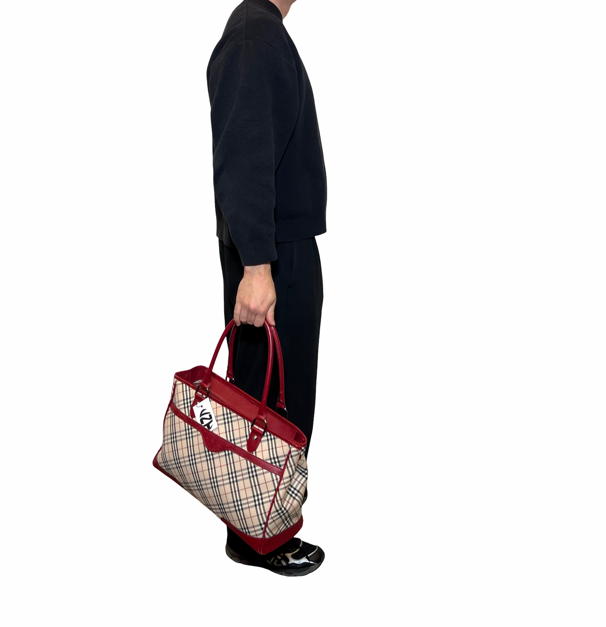 Burberry Nova Check Shopping Tote