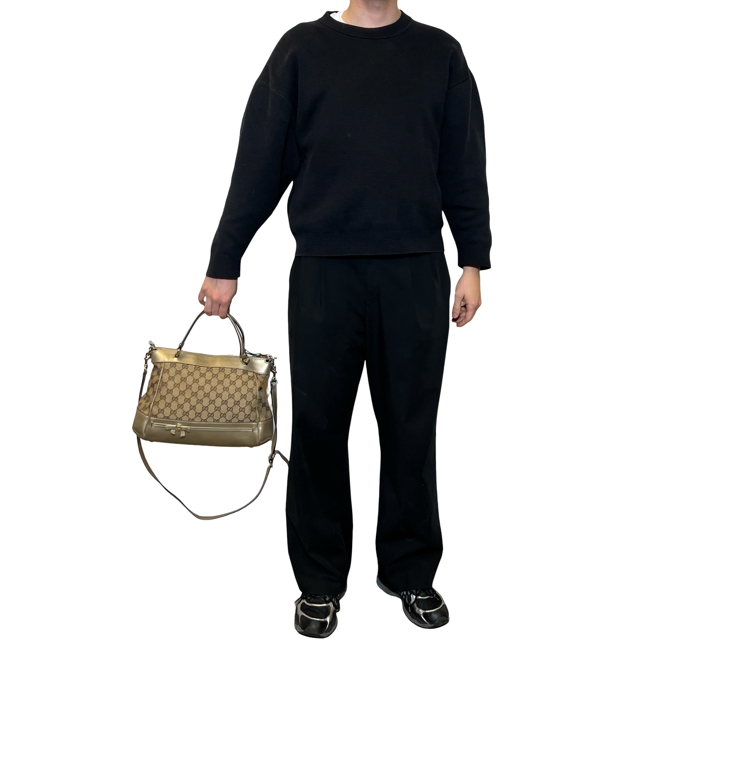 Gucci Canvas Monogram 2way Bag