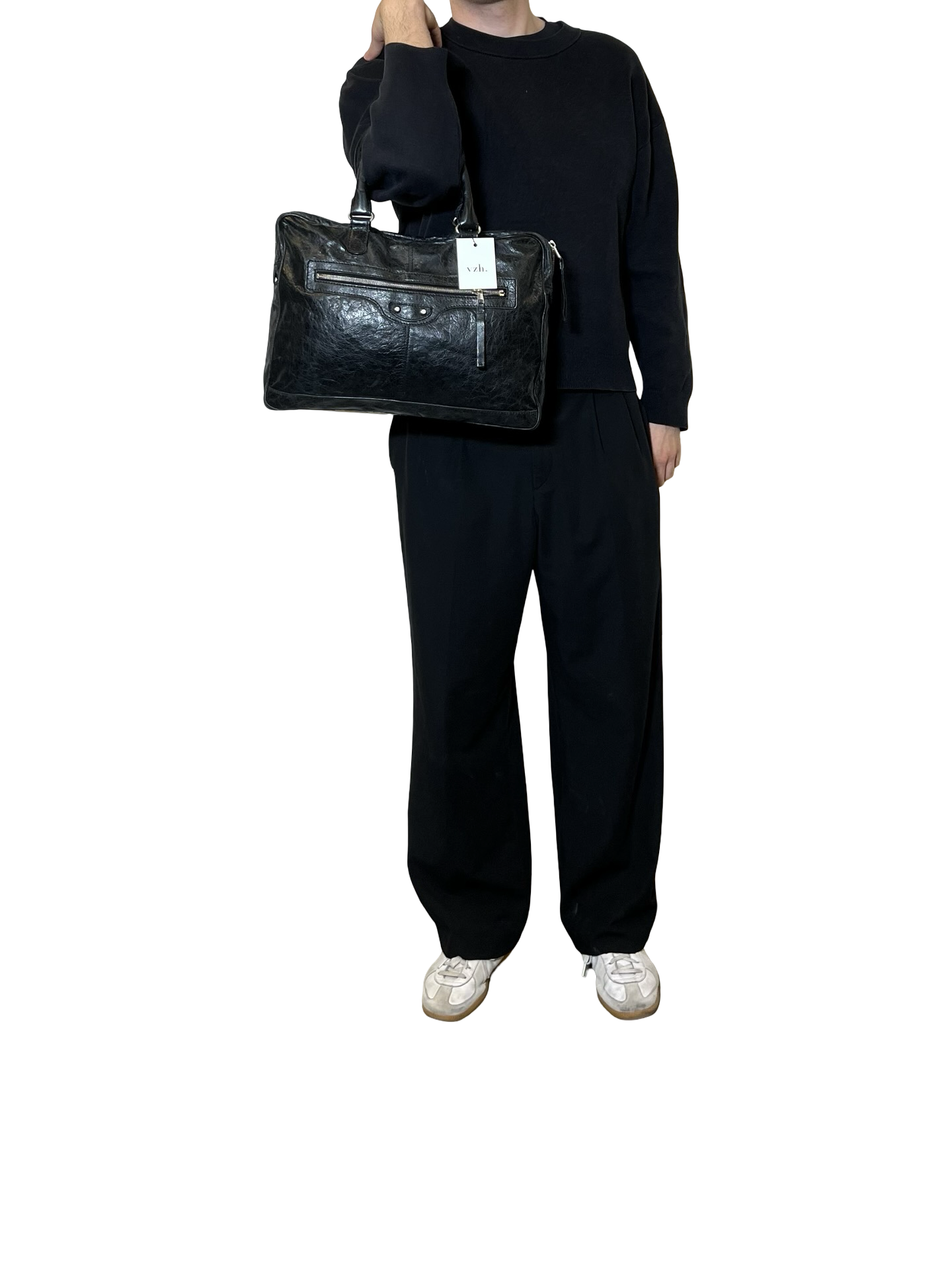 Balenciaga Motocross Classic Folder Buisness Bag